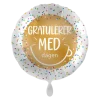 Folieballong - "Gratulerer Med Dagen"