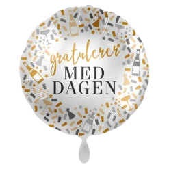 Folieballong - "Gratulerer Med Dagen"