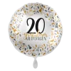 Folieballong - Gratulerer - 20 År