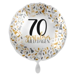 Folieballong - Gratulerer - 70 År