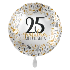 Folieballong - Gratulerer - 25 År