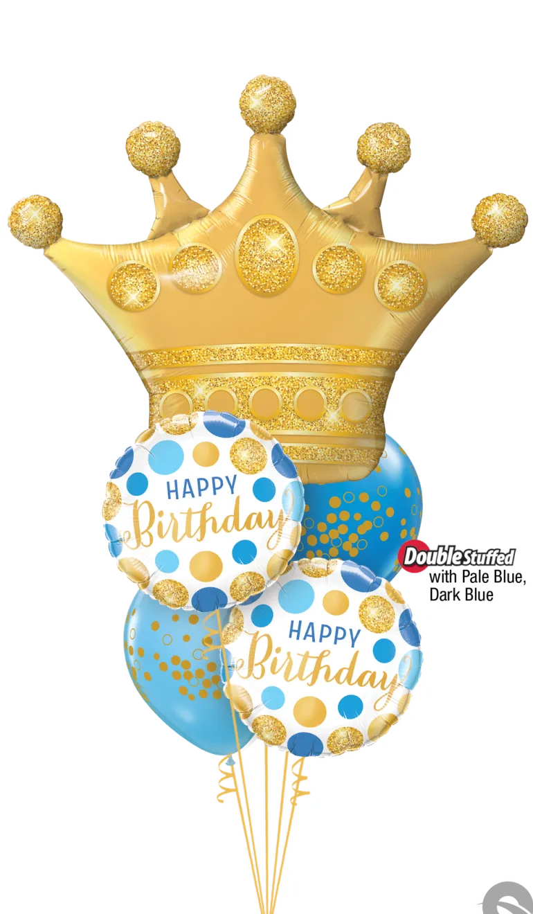 Folieballong - "Happy Birthday" Prikker