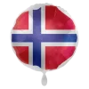 Folieballong - Norsk Flagg - Norge