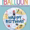 Folieballong - Pirat - "Happy Birthday"