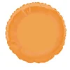 Folieballong - Rund - Oransje