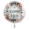 Folieballong - "Velkommen Hjem" - Hus