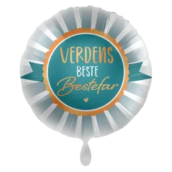 Folieballong - "Verdens Beste Bestefar"