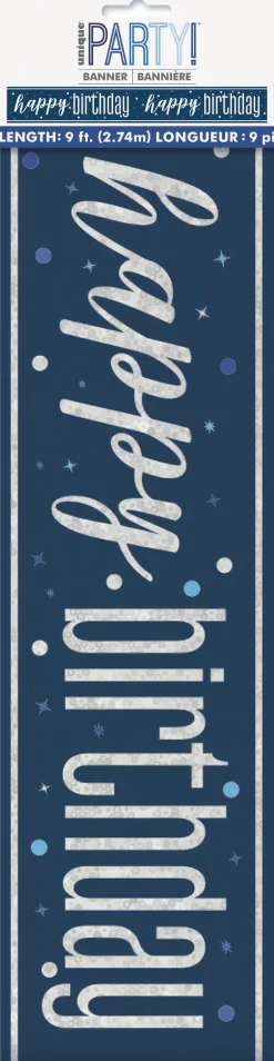 Foliebanner - "Happy Birthday"