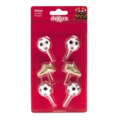 Fotball og fotballsko - kakelys