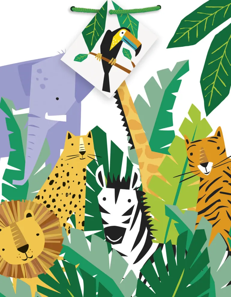 Gavepose - Safari - Papir