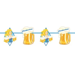 Girlander Sjablong Ølglass - Oktoberfest