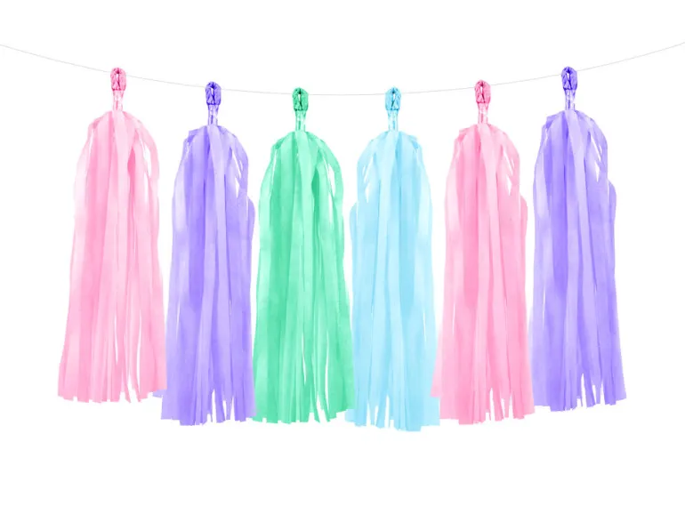 Girlander - Tassel - Pastell
