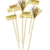 Glassdekorsett - Black & Goldt HNY