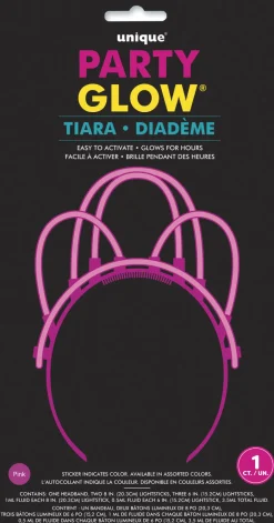 Glowstick - Tiara - Assortert