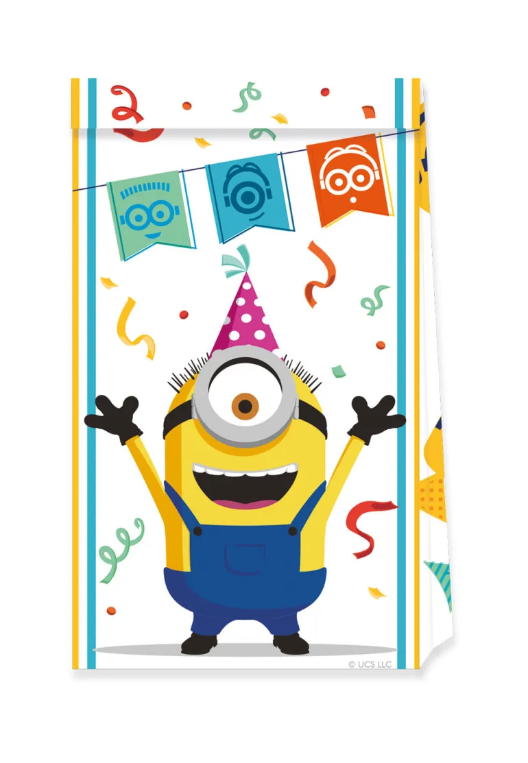 Godteposer - Minions Gru - Papir