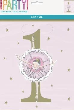 Godteposer - Rosa Ballerina - 1 År