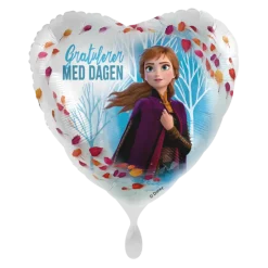 Gratulerer med dagen- Frozen - Anna