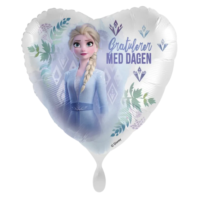 Gratulerer med dagen- Frozen - Elsa