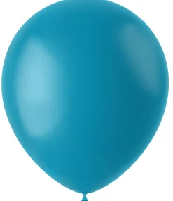 Gummiballonger - Calm Turquise Mat