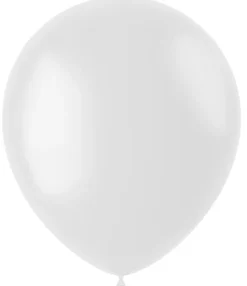 Gummiballonger - Coconut White Matt