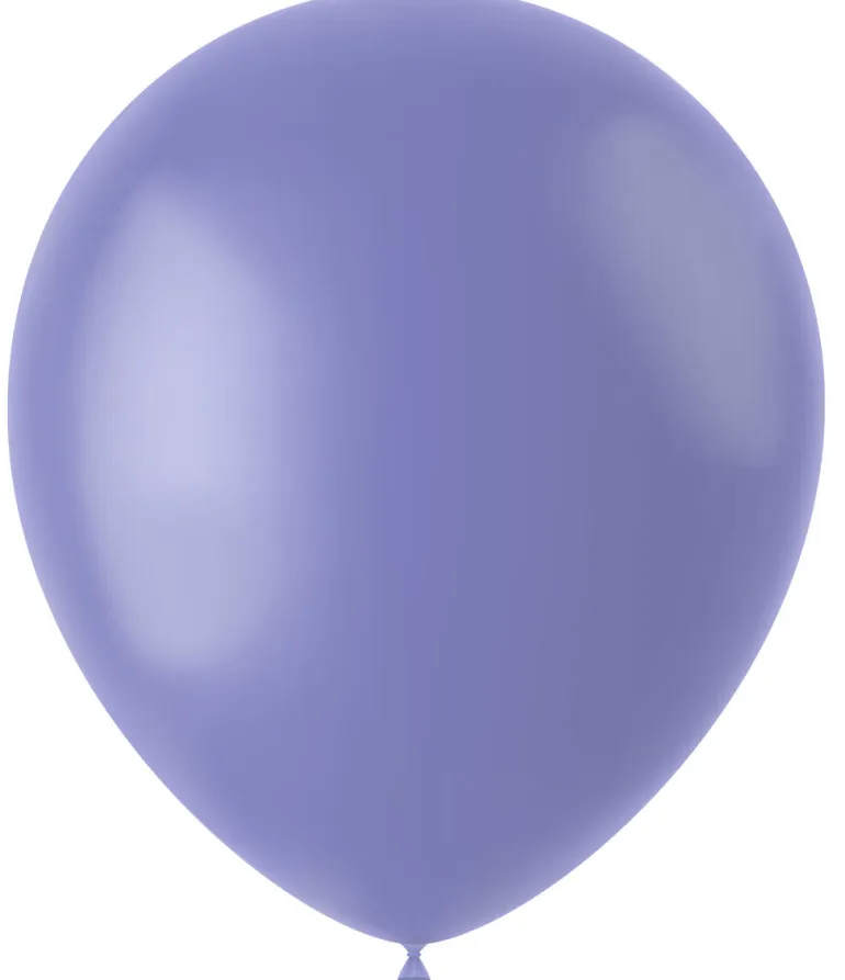 Gummiballonger - Cornflower Blue Matt