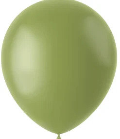 Gummiballonger - Olive Green Matt