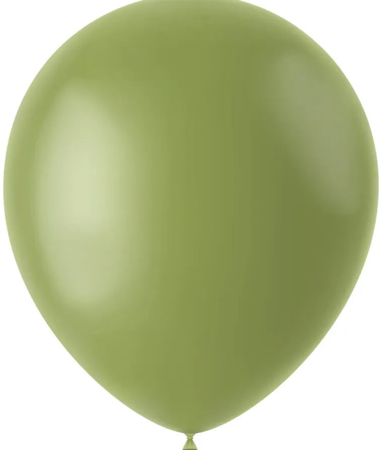 Gummiballonger - Olive Green Matt