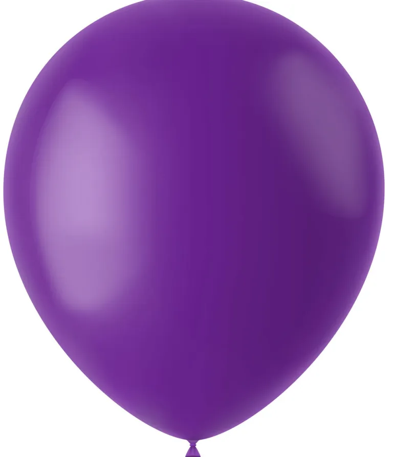 Gummiballonger - Orchid Purple Matt