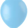 Gummiballonger - Powder Blue  Matt