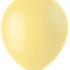 Gummiballonger - Powder Yellow Matt