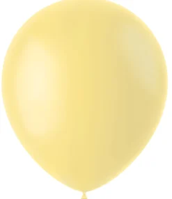 Gummiballonger - Powder Yellow Matt