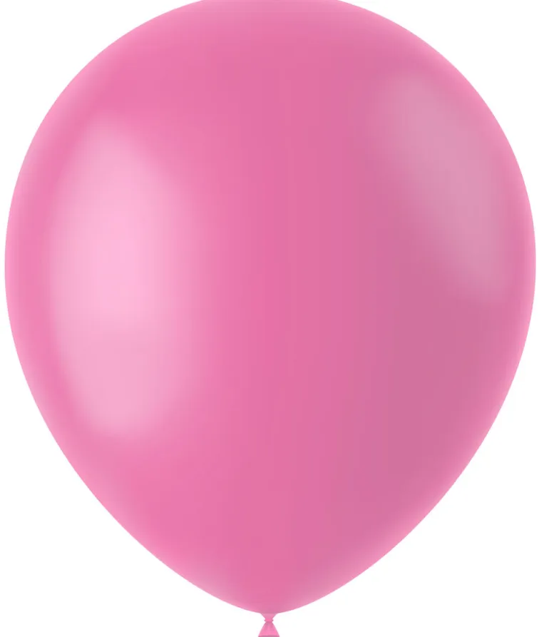 Gummiballonger - Radiant Bubblegum Pink