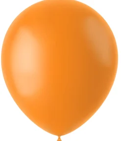 Gummiballonger - Tangerine Orange Matt