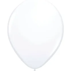 Gummiballonger - White