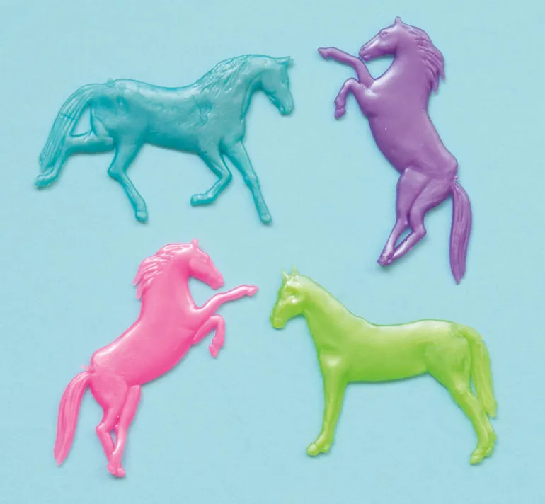 Gummileker - Hest - Perlemor