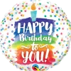 Happy Birthday To You Rainbow Cake