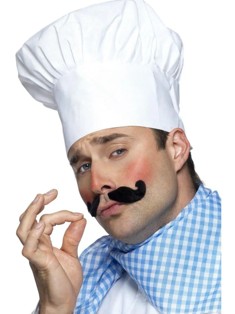 Hatt - Kokk - Hvit