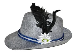 Hatt - Oktoberfest - Grå