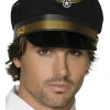 Hatt - Pilot - Sort & Gull