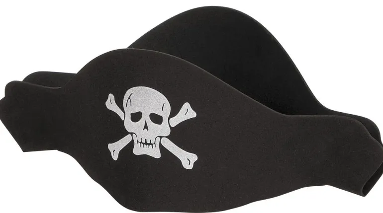 Hatt - Pirat - Skumplast