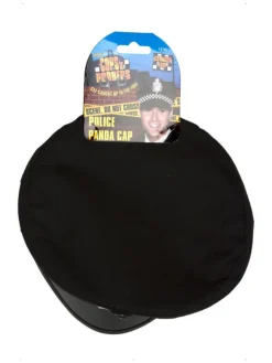 Hatt - Politi UK - Sort med Merke