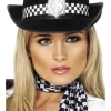 Hatt - Politi UK - Sort med Merke