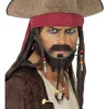 Hatt - Sjørøver Dreadlocks - Brun