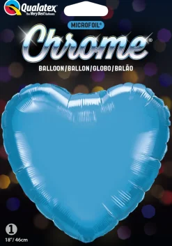18H Chrome Blue – Hjerte (Pakket)