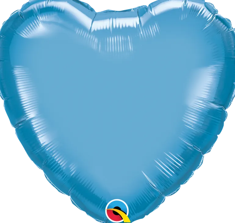 18H Chrome Blue – Hjerte (Pakket)