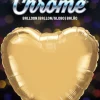 18H Chrome Gold – Hjerte (Pakket)