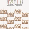 Hengende dekorasjon - "Happy Birthday"
