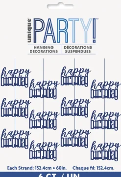 Hengende dekorasjon - "Happy Birthday"