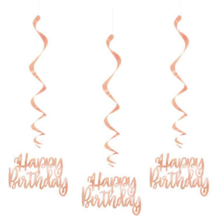 Hengende Virvel - "Happy Birthday"