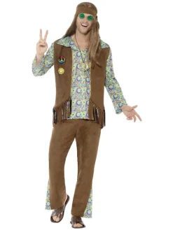 Hippie kostyme - Herre
